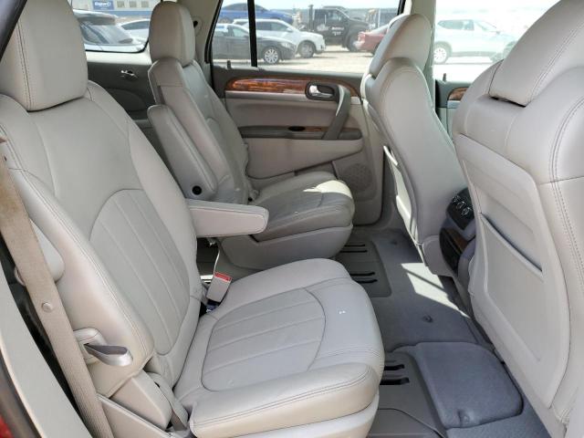 5GAKVBED7BJ349124 - 2011 BUICK ENCLAVE CXL RED photo 11