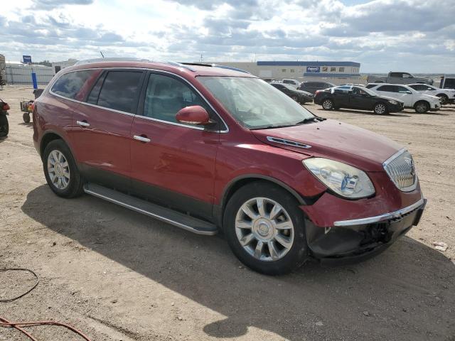 5GAKVBED7BJ349124 - 2011 BUICK ENCLAVE CXL RED photo 4