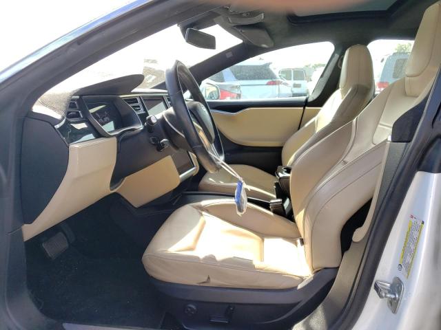 5YJSA1E28GF139598 - 2016 TESLA MODEL S Սպիտակ լուսանկար 7