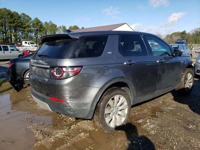 SALCT2BG5FH536407 - 2015 LAND ROVER DISCOVERY HSE LUXURY GRAY photo 3