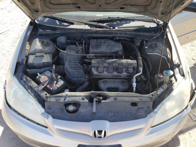 2HGES16595H598893 - 2005 HONDA CIVIC LX BEIGE photo 11