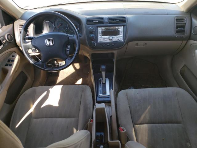 2HGES16595H598893 - 2005 HONDA CIVIC LX BEIGE photo 8