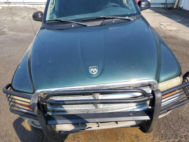1B7HG48N12S634155 - 2002 DODGE DAKOTA QUAD SLT GREEN photo 11