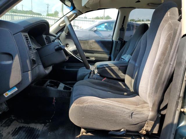 1B7HG48N12S634155 - 2002 DODGE DAKOTA QUAD SLT GREEN photo 7