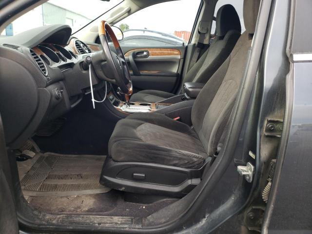 5GAKRAED6BJ263849 - 2011 BUICK ENCLAVE CX GRAY photo 7