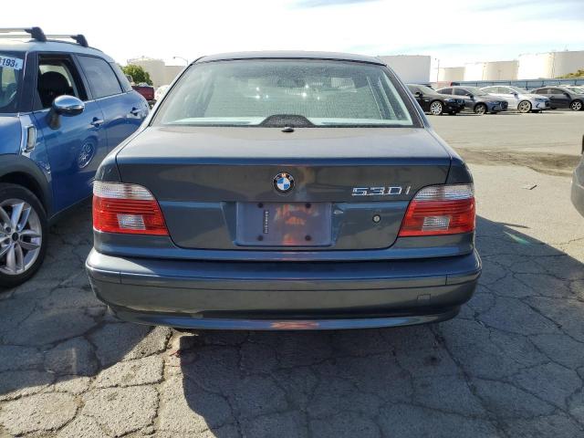 WBADT63451CF14307 - 2001 BMW 530 I AUTOMATIC GRAY photo 6