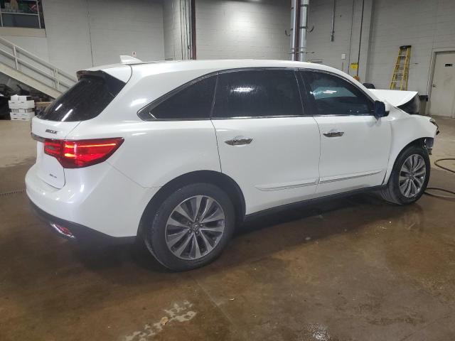 5FRYD4H49GB027116 - 2016 ACURA MDX TECHNOLOGY WHITE photo 3