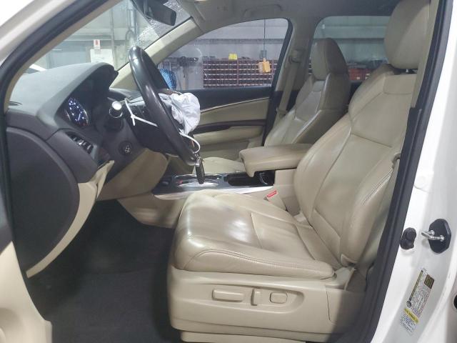 5FRYD4H49GB027116 - 2016 ACURA MDX TECHNOLOGY WHITE photo 7