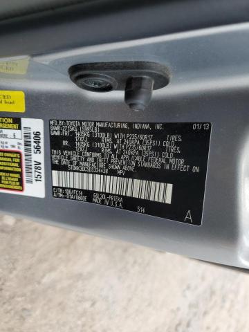 5TDKK3DC5DS334438 - 2013 TOYOTA SIENNA LE SILVER photo 14