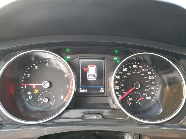 3VV2B7AX8KM123294 - 2019 VOLKSWAGEN TIGUAN SE Сірий фото 9