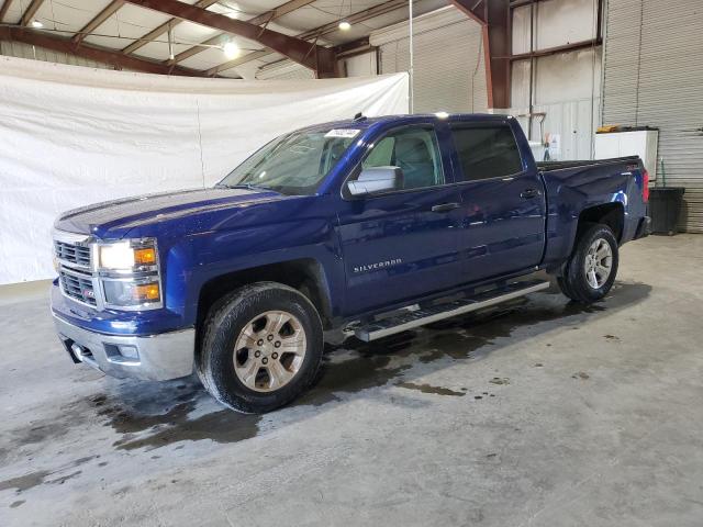 3GCUKREC9EG325073 - 2014 CHEVROLET SILVERADO K1500 LT BLUE photo 1