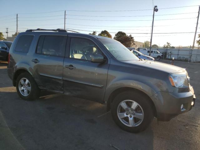 5FNYF48589B002490 - 2009 HONDA PILOT EXL GRAY photo 4