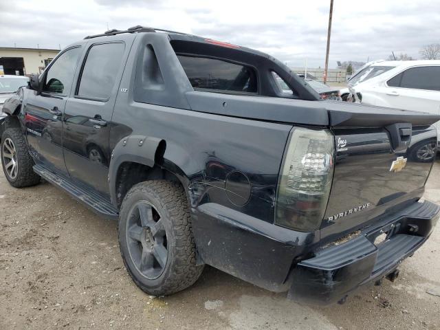 3GNEK12387G106920 - 2007 CHEVROLET AVALANCHE BLACK photo 2