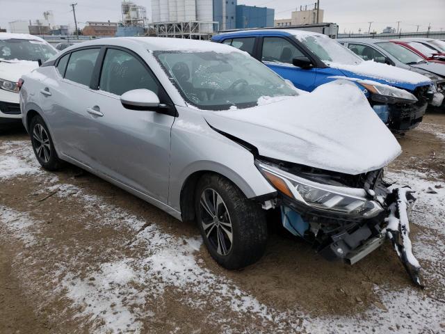 3N1AB8CV6MY272264 - 2021 NISSAN SENTRA SV SILVER photo 4