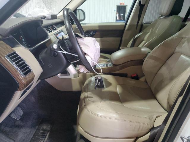 SALGS2SV4JA512863 - 2018 LAND ROVER RANGE ROVE HSE WHITE photo 7