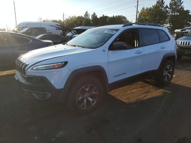 1C4PJMBS8FW576586 - 2015 JEEP CHEROKEE TRAILHAWK WHITE photo 1