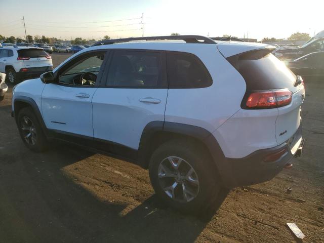 1C4PJMBS8FW576586 - 2015 JEEP CHEROKEE TRAILHAWK WHITE photo 2