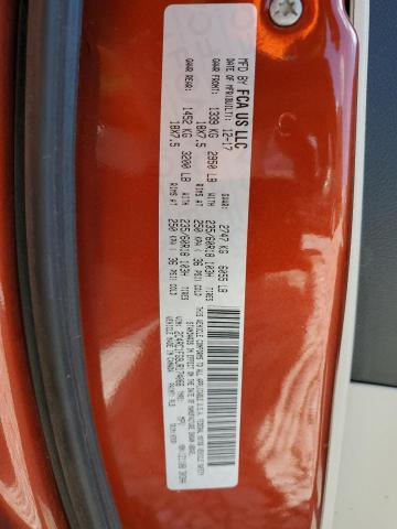 2C4RC1FG9JR174066 - 2018 CHRYSLER PACIFICA TOURING PLUS Narıncı foto 13