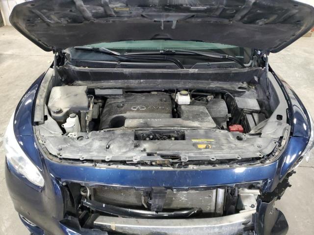 5N1AL0MM7FC554342 - 2015 INFINITI QX60 BLUE photo 12