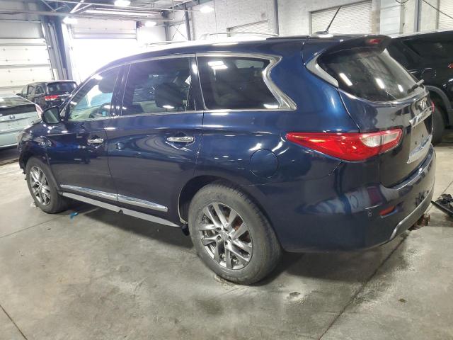 5N1AL0MM7FC554342 - 2015 INFINITI QX60 BLUE photo 2