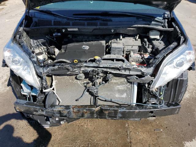 5TDDK3DC7CS046413 - 2012 TOYOTA SIENNA XLE BLACK photo 12