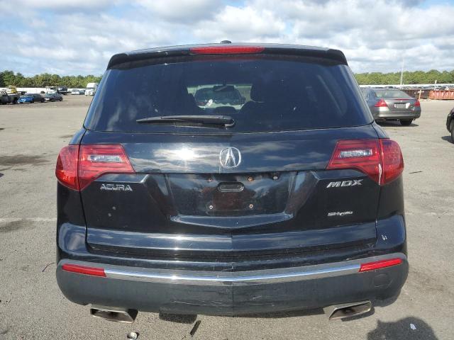 2HNYD2H68BH522671 - 2011 ACURA MDX TECHNOLOGY BLACK photo 6