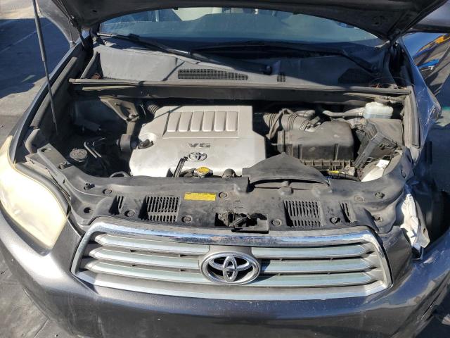 JTEDS41A982012413 - 2008 TOYOTA HIGHLANDER GRAY photo 11
