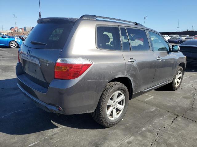 JTEDS41A982012413 - 2008 TOYOTA HIGHLANDER GRAY photo 3