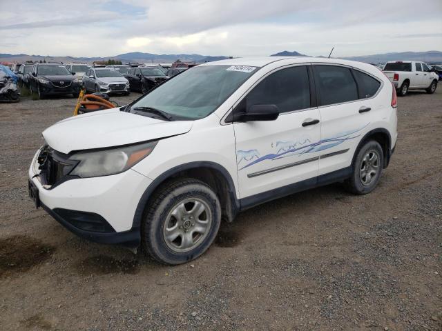 5J6RM4H37CL042888 - 2012 HONDA CR-V LX WHITE photo 1