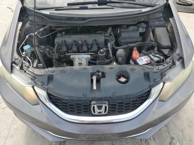 19XFB2F85FE089903 - 2015 HONDA CIVIC EX GRAY photo 11
