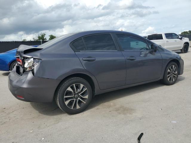 19XFB2F85FE089903 - 2015 HONDA CIVIC EX GRAY photo 3