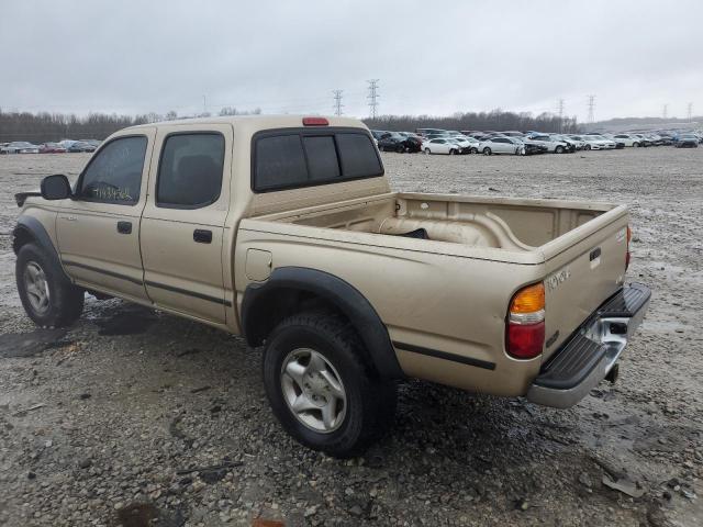 5TEGN92N63Z227758 - 2003 TOYOTA TACOMA DOUBLE CAB PRERUNNER GOLD photo 2