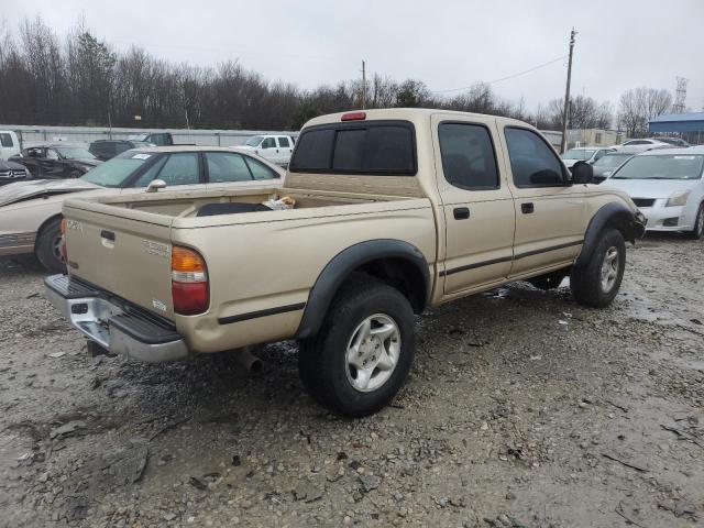 5TEGN92N63Z227758 - 2003 TOYOTA TACOMA DOUBLE CAB PRERUNNER GOLD photo 3
