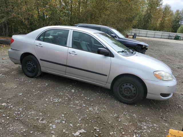 JTDBR32E070130637 - 2007 TOYOTA COROLLA CE SILVER photo 4