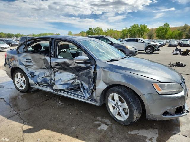 3VWLL7AJ5CM312298 - 2012 VOLKSWAGEN JETTA TDI GRAY photo 4