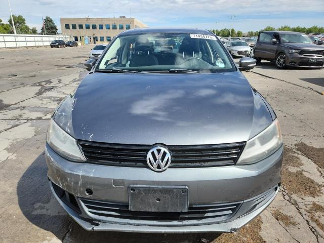 3VWLL7AJ5CM312298 - 2012 VOLKSWAGEN JETTA TDI GRAY photo 5