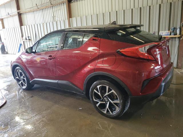 NMTKHMBX7KR083668 - 2019 TOYOTA C-HR XLE RED photo 2
