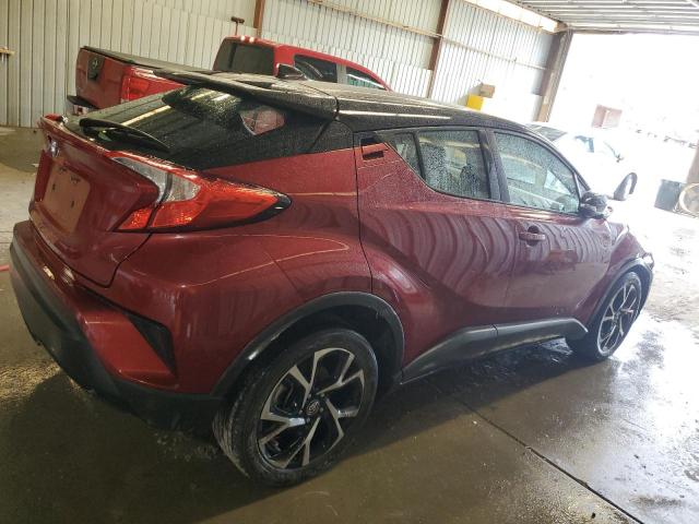 NMTKHMBX7KR083668 - 2019 TOYOTA C-HR XLE RED photo 3