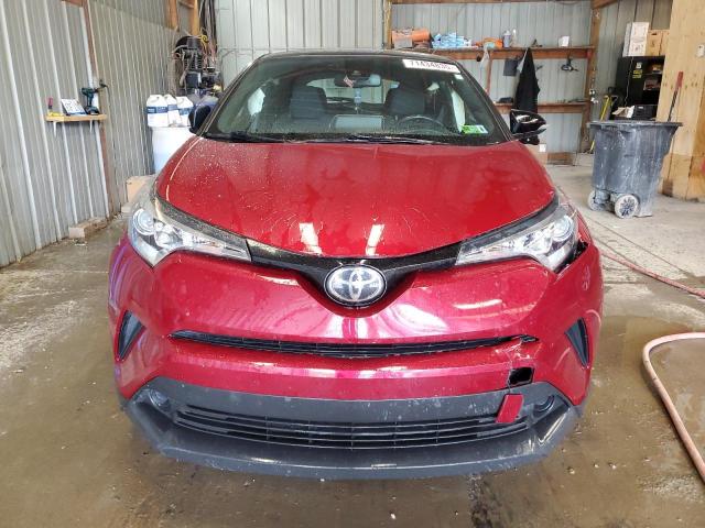 NMTKHMBX7KR083668 - 2019 TOYOTA C-HR XLE RED photo 5