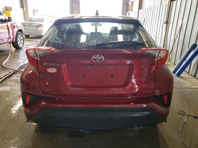 NMTKHMBX7KR083668 - 2019 TOYOTA C-HR XLE RED photo 6