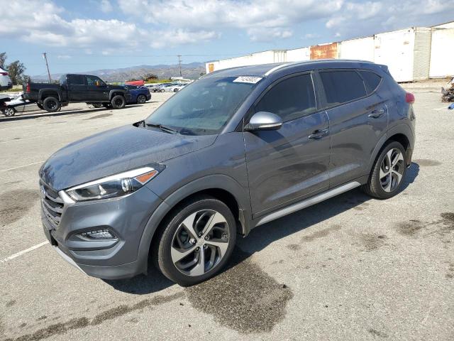 KM8J33AL3JU758832 - 2018 HYUNDAI TUCSON SPORT GRAY photo 1