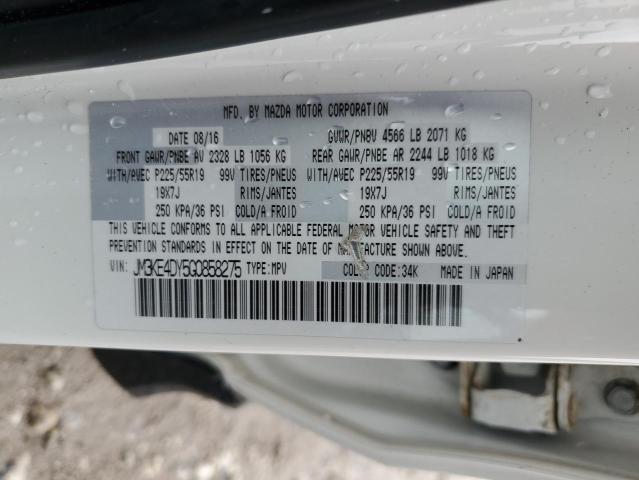 JM3KE4DY5G0858275 - 2016 MAZDA CX-5 GT WHITE photo 13