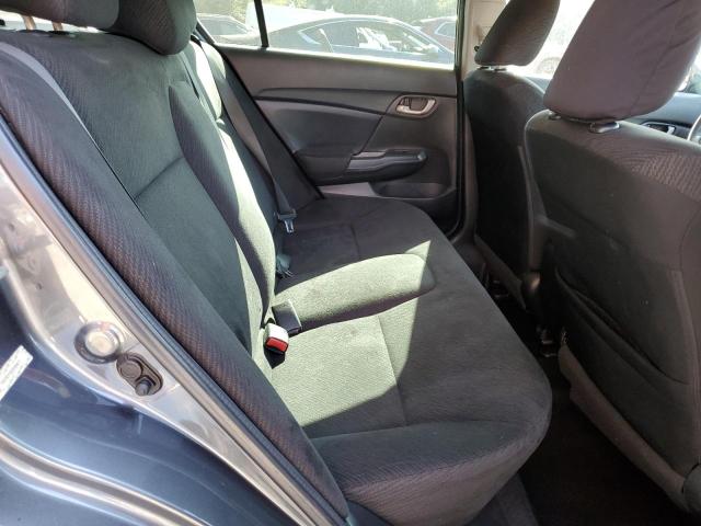 19XFB2F55DE009017 - 2013 HONDA CIVIC LX GRAY photo 10