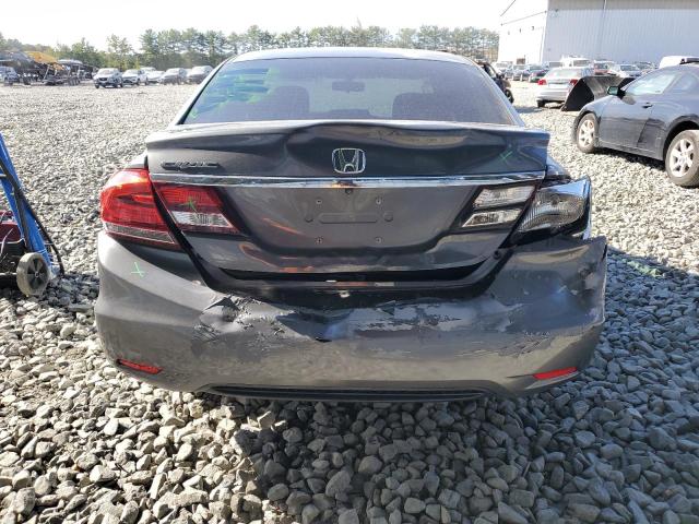 19XFB2F55DE009017 - 2013 HONDA CIVIC LX GRAY photo 6