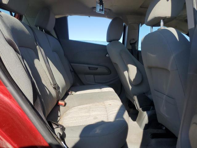 1G1JC6SB2G4103896 - 2016 CHEVROLET SONIC LT 红色 照片 10