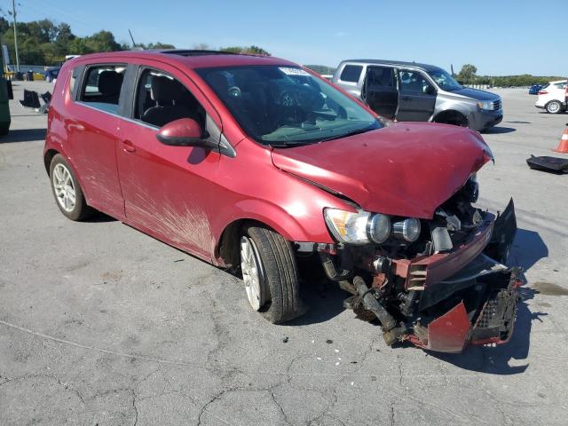 1G1JC6SB2G4103896 - 2016 CHEVROLET SONIC LT 红色 照片 4