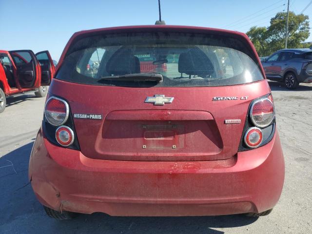 1G1JC6SB2G4103896 - 2016 CHEVROLET SONIC LT 红色 照片 6