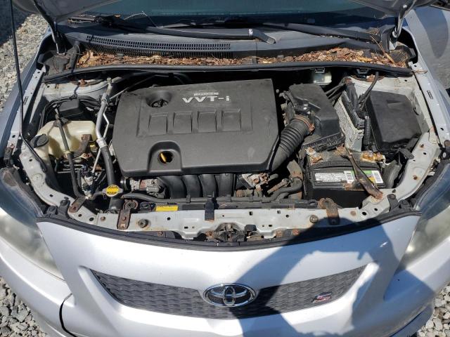 2T1BU40E09C149205 - 2009 TOYOTA COROLLA BASE 银色 照片 11