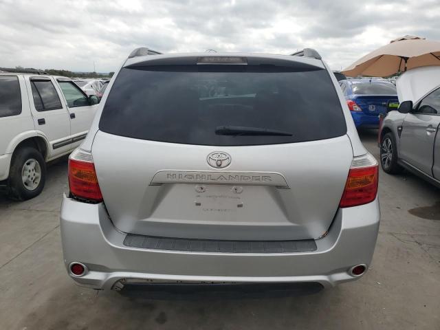 5TDZA3EH3AS001789 - 2010 TOYOTA HIGHLANDER SILVER photo 6