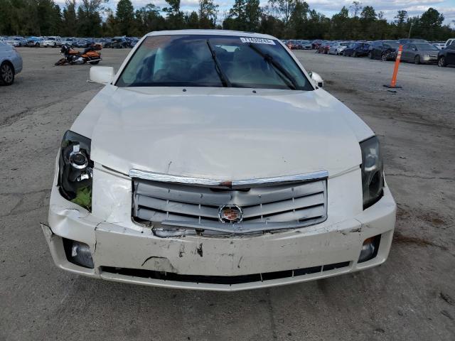 1G6DP577560141445 - 2006 CADILLAC CTS HI FEATURE V6 WHITE photo 5